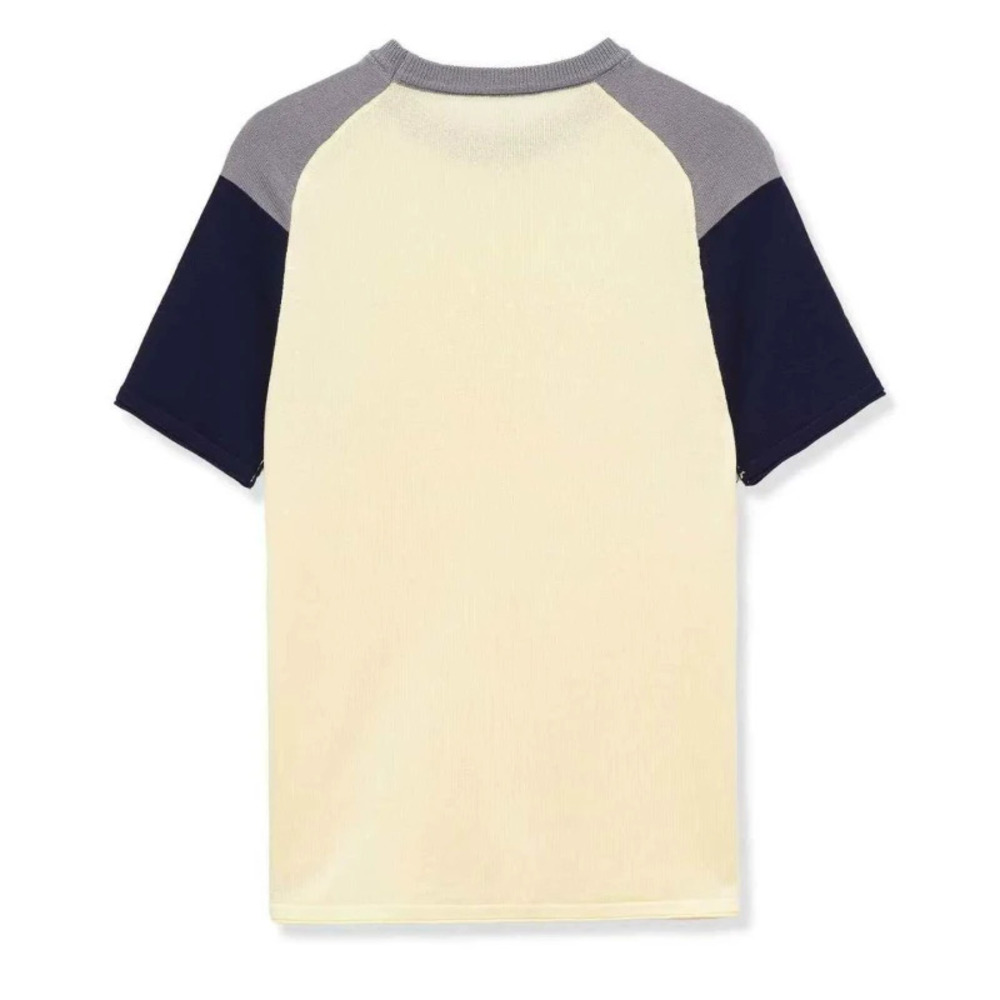 ZARA Summer Versatile Color Block Raglan Sleeve Knit Top